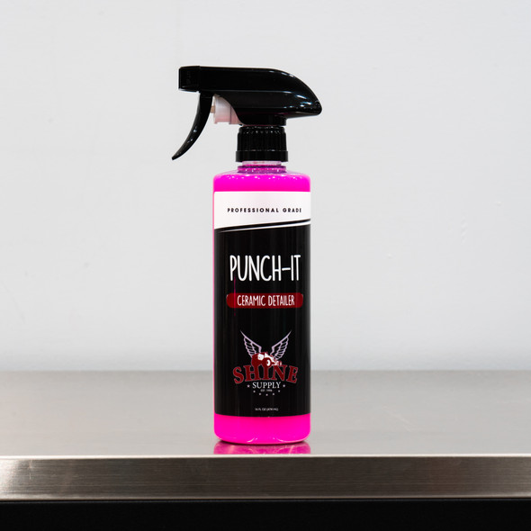 Shine Supply Punch It 16oz | Ceramic Detailer Spray The Clean Garage