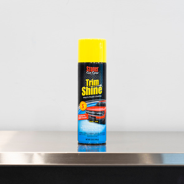 The Clean Garage | Stoner Trim Shine 12oz Aerosol | Makes Faded Trim Look New