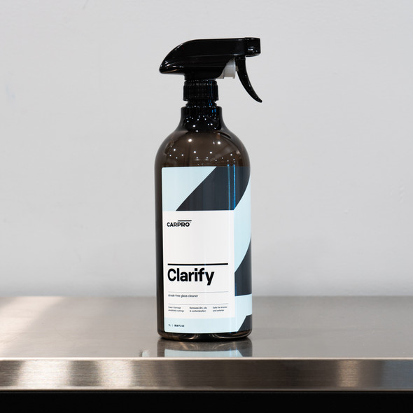 The Clean Garage | CarPro Clarify 1 Liter | Streak Free Glass Cleaner 