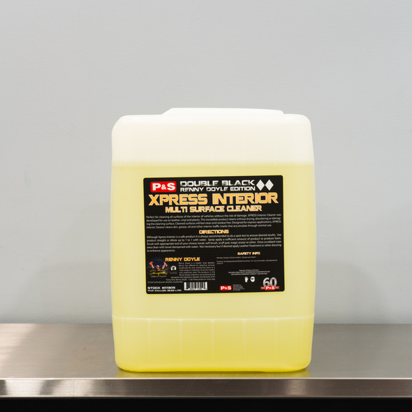The Clean Garage | P&S Xpress Interior Cleaner 5 Gallon | Double Black Interior Detailer