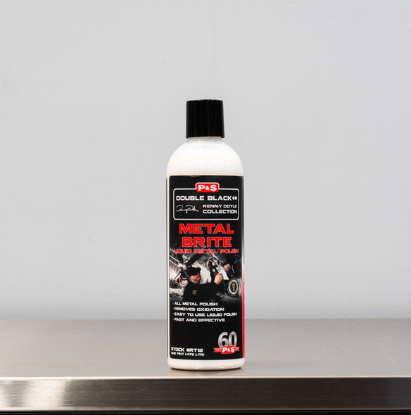 The Clean Garage | P&S Metal Bright 16oz | Double Black Metal Brite Aluminum Polish