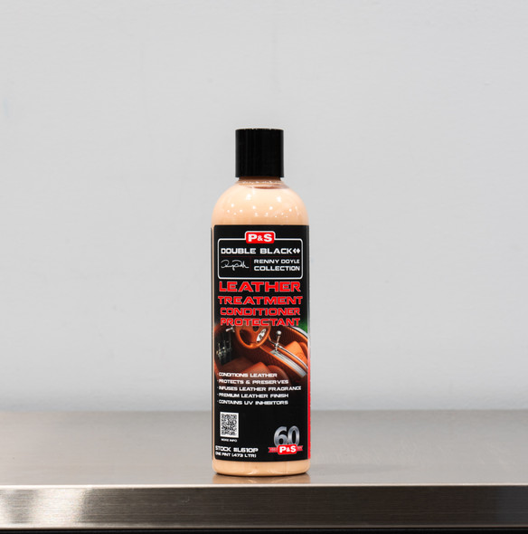 The Clean Garage | P&S Leather Treatment 16oz | Double Black Leather Conditioner