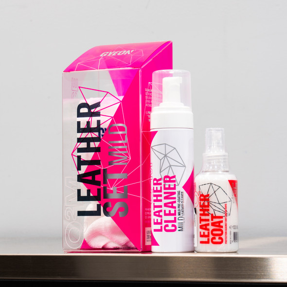 Gyeon Q2M Leather Set Mild | Cleaner and Coating Kit