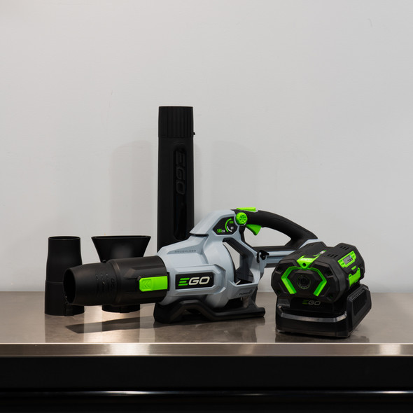 The Clean Garage EGO Blower 580 CFM Car Drying Kit | With EGO AST2000 Short Nozzle