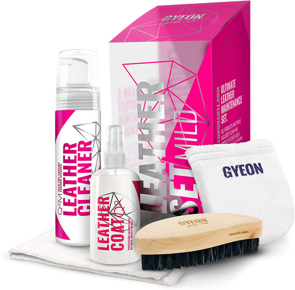 Gyeon Q2M Leather Set Mild | Cleaner and Coating Kit