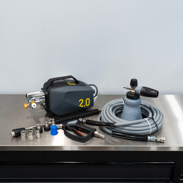 Active 2.0 Pressure Washer | Level 3 Detailing Kit | MTM Hose Gun Wand Foam Cannon The Clean Garage