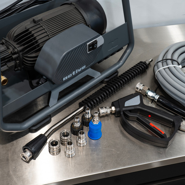 TCG Active 2.3 Pressure Washer | Level 3 Detailing Kit | MTM Hose Gun Wand Foam Cannon