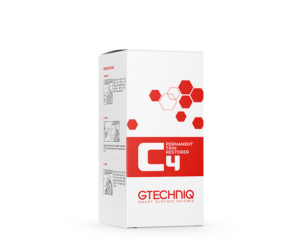 Gtechniq C4 Permanent Trim Restorer 30ml | Protective Ceramic Coating | The Clean Garage