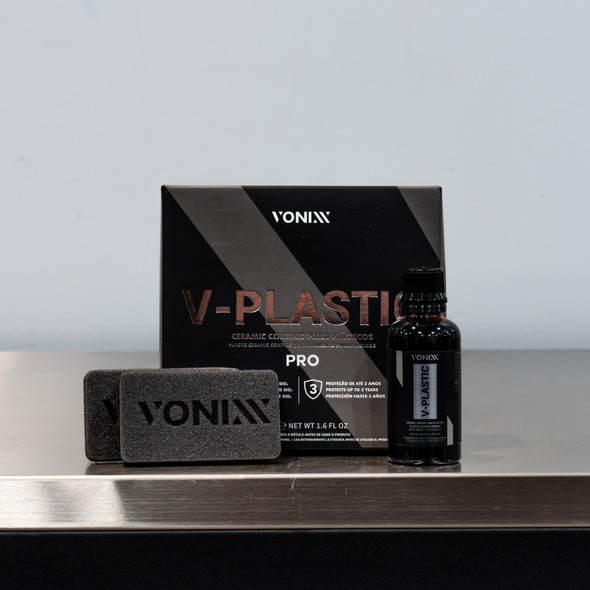 Vonixx V-Plastic PRO Ceramic Coating | 50ml Interior and Exterior Trim Coating The Clean Garage