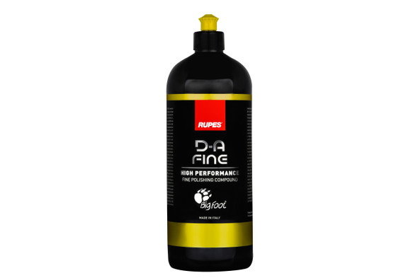 The Clean Garage  Rupes DA Fine Polishing Compound 1000ml | 33.8oz Yellow