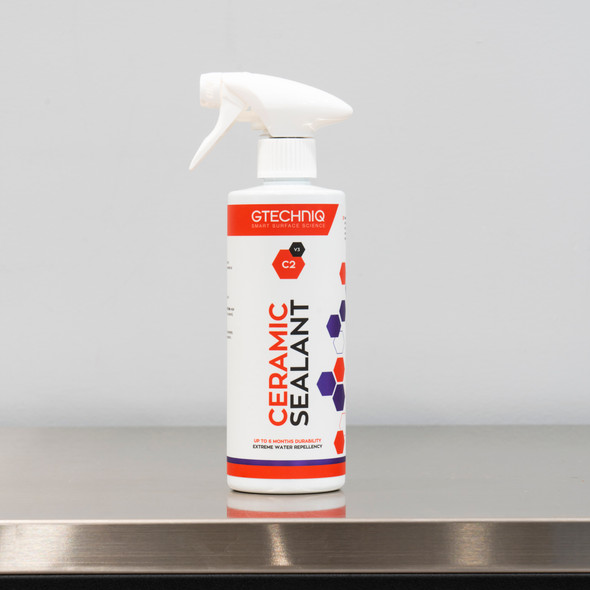 Gtechniq C2 Ceramic Sealant 500ml | C2V3 Liquid Crystal Spray The Clean Garage