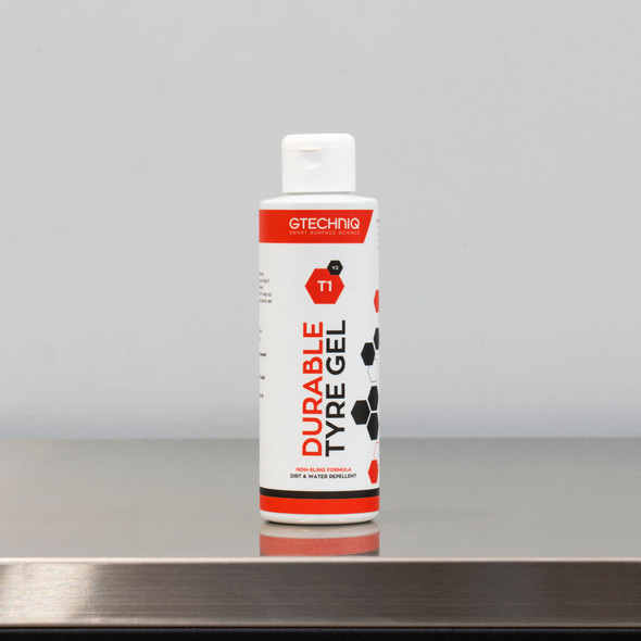 The Clean Garage | Gtechniq T1 Tire and Trim 250ml | Durable Gel Shine