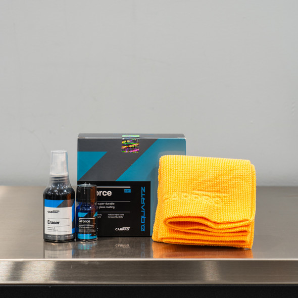 CarPro DQUARTZ GForce Glass Coating 10ml | Kit With Eraser