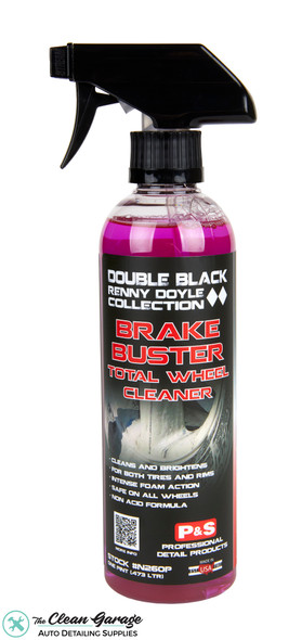 The Clean Garage P&S Brake Buster 16oz | Double Black Wheel & Tire Cleaner