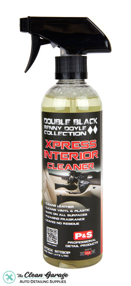 The Clean GarageP&S Xpress Interior Cleaner 16oz | Double Black Interior Detailer