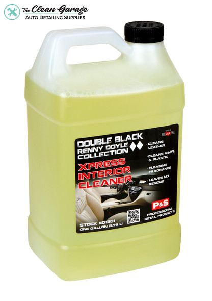 The Clean Garage P&S Xpress Interior Cleaner 1 Gallon | Double Black Interior Detailer