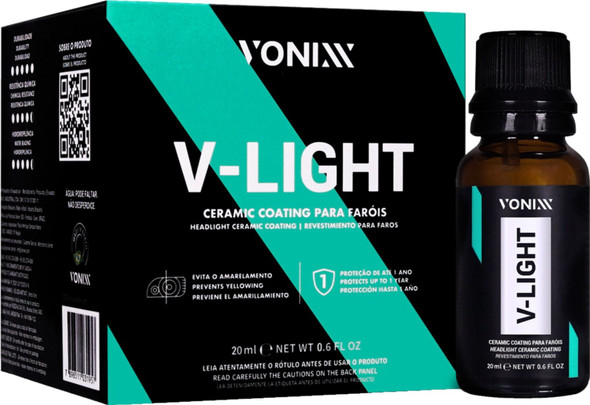 Vonixx V-Light Headlight Ceramic Coating | 20ml Kit | The Clean Garage

