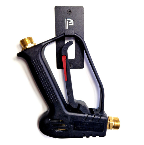 The Clean Garage Poka Premium Wall Mount Pressure Washer Short Gun Holder