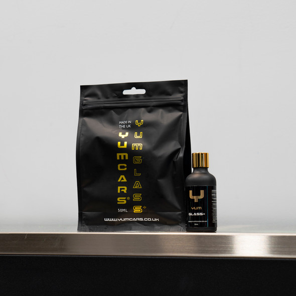 The Clean Garage | YUM Glass+ 50ml | Yum Cars Glass Sealant