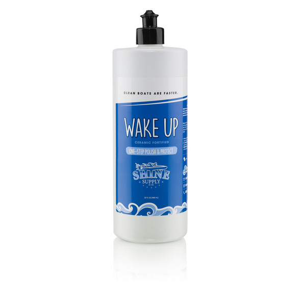 Shine Supply Wake Up 32oz | Marine One Step Polish and Protection | The Clean Garage