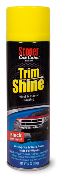 The Clean Garage Stoner Trim Shine 12oz Aerosol | Makes Faded Trim Look New