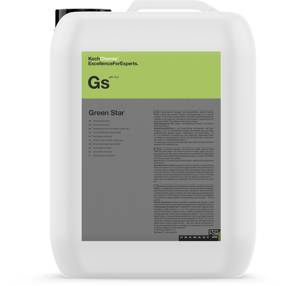 The Clean Garage Koch Chemie Green Star 5 Liter | All Purpose Cleaner APC 169oz