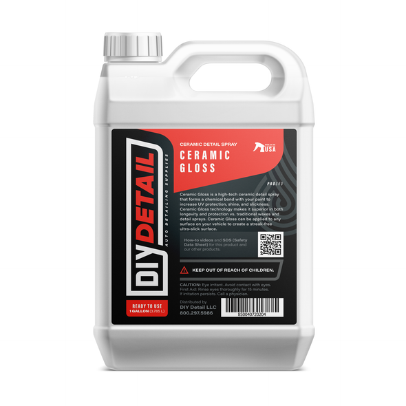 DIY Detail Ceramic Gloss 1 Gallon | Ceramic Detail Spray and Drying Aid | The Clean Garage