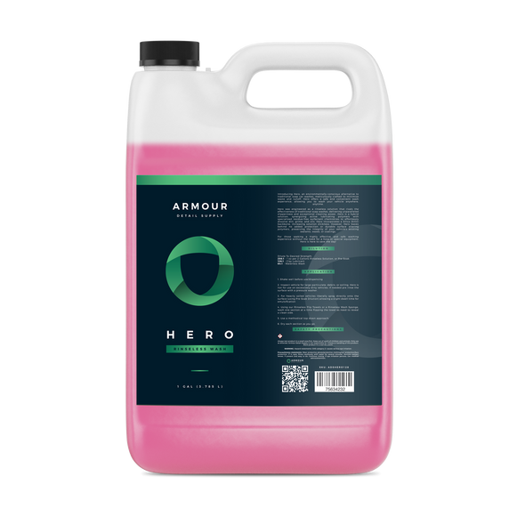 Armour Detail Supply Hero 1 Gallon | Rinseless Wash Concentrate | The Clean Garage